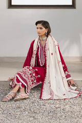 Zellbury Unstitched 3 Piece Chikankari Cotton Vol-04 Suit-WUC-0075