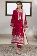 Zellbury Unstitched 3 Piece Chikankari Cotton Vol-04 Suit-WUC-0075