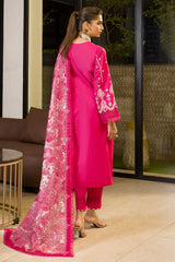 Zellbury Unstitched 3 Piece Chikankari Cotton Vol-04 Suit-WUC-0078