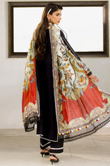 Zellbury Unstitched 3 Piece Chikankari Cotton Vol-04 Suit-WUC-0080