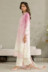 Zellbury Unstitched 3 Piece Chikankari Cotton Vol-04 Suit-WUC-0083