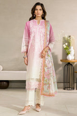 Zellbury Unstitched 3 Piece Chikankari Cotton Vol-04 Suit-WUC-0083