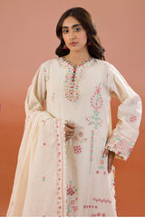 Zellbury Unstitched 3 Piece Dyed Cotton Suit-WUC-0211