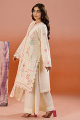 Zellbury Unstitched 3 Piece Dyed Cotton Suit-WUC-0211