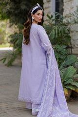 Zellbury Unstitched 3 Piece Chikankari Cotton Suit-WUC25E34019
