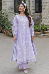 Zellbury Unstitched 3 Piece Chikankari Cotton Suit-WUC25E34019