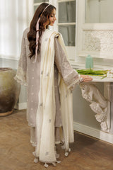 Zellbury Unstitched 3 Piece Chikankari Cotton Suit-WUC25E34024