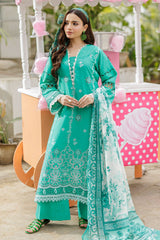 Zellbury Unstitched 3 Piece Chikankari Cotton Suit-WUC25E34029