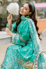 Zellbury Unstitched 3 Piece Chikankari Cotton Suit-WUC25E34029