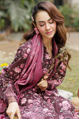Zellbury Unstitched 3 Piece Chikankari Cotton Suit-WUC25E34040