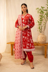 Zellbury Unstitched 3 Piece Summer Lawn Vol-02 Collection'2025-WUS-0107