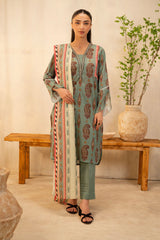 Zellbury Unstitched 3 Piece Summer Lawn Vol-02 Collection'2025-WUS-0108