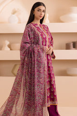 Zellbury Unstitched 3 Piece Lawn Vol-04 Collection'2025-WUS-0179