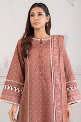 Zellbury Unstitched 3 Piece Lawn Vol-04 Suit-WUS-0195