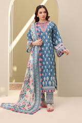 Zellbury Unstitched 3 Piece Summer Lawn Vol-02 Collection'2025-WUS-0200