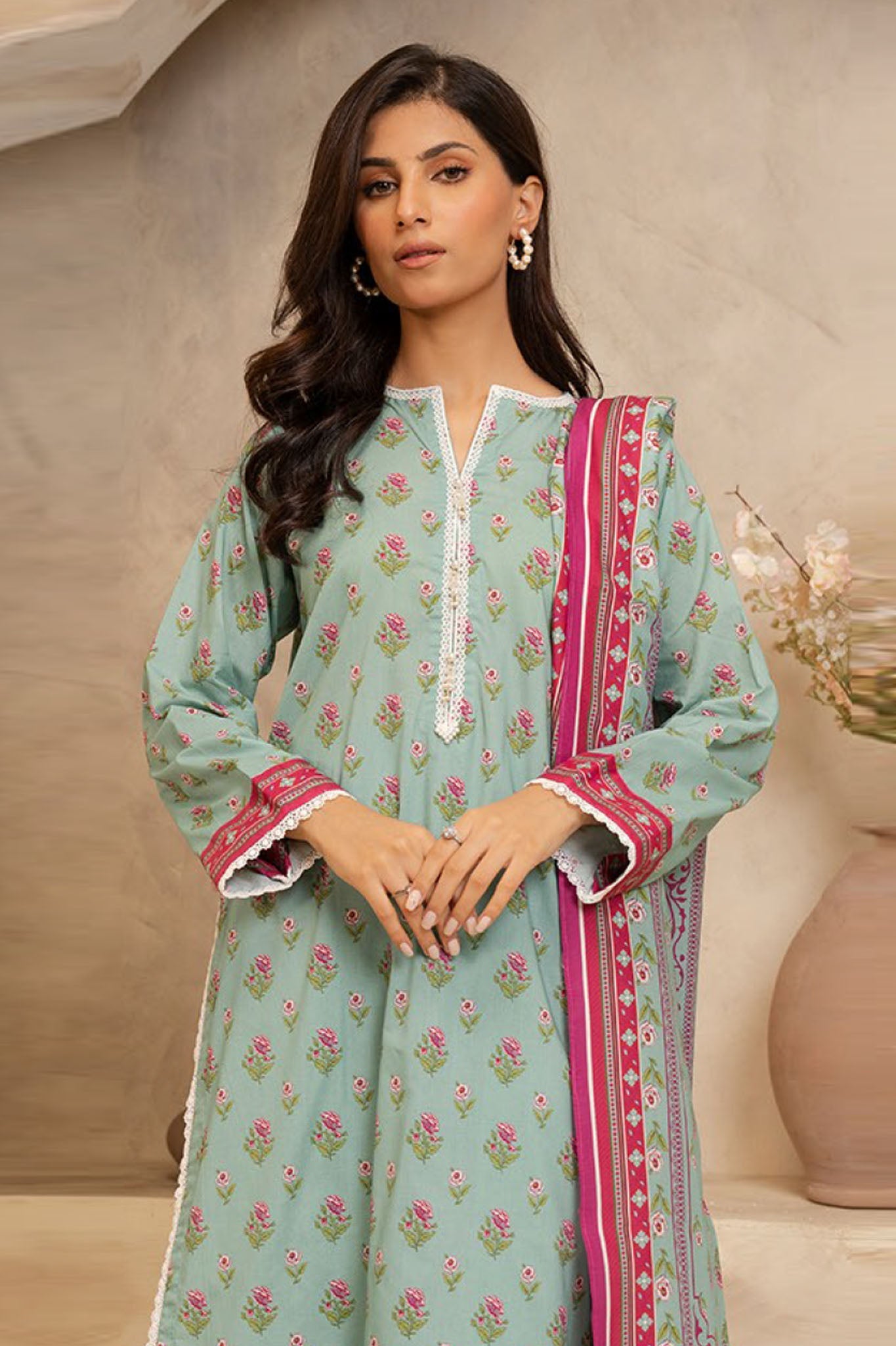 Zellbury Unstitched 3 Piece Lawn Vol-04 Collection'2025-WUS-0201