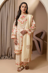 Zellbury Unstitched 3 Piece Summer Lawn Vol-03 Suit-WUS-0209