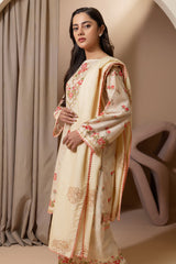 Zellbury Unstitched 3 Piece Summer Lawn Vol-03 Suit-WUS-0209