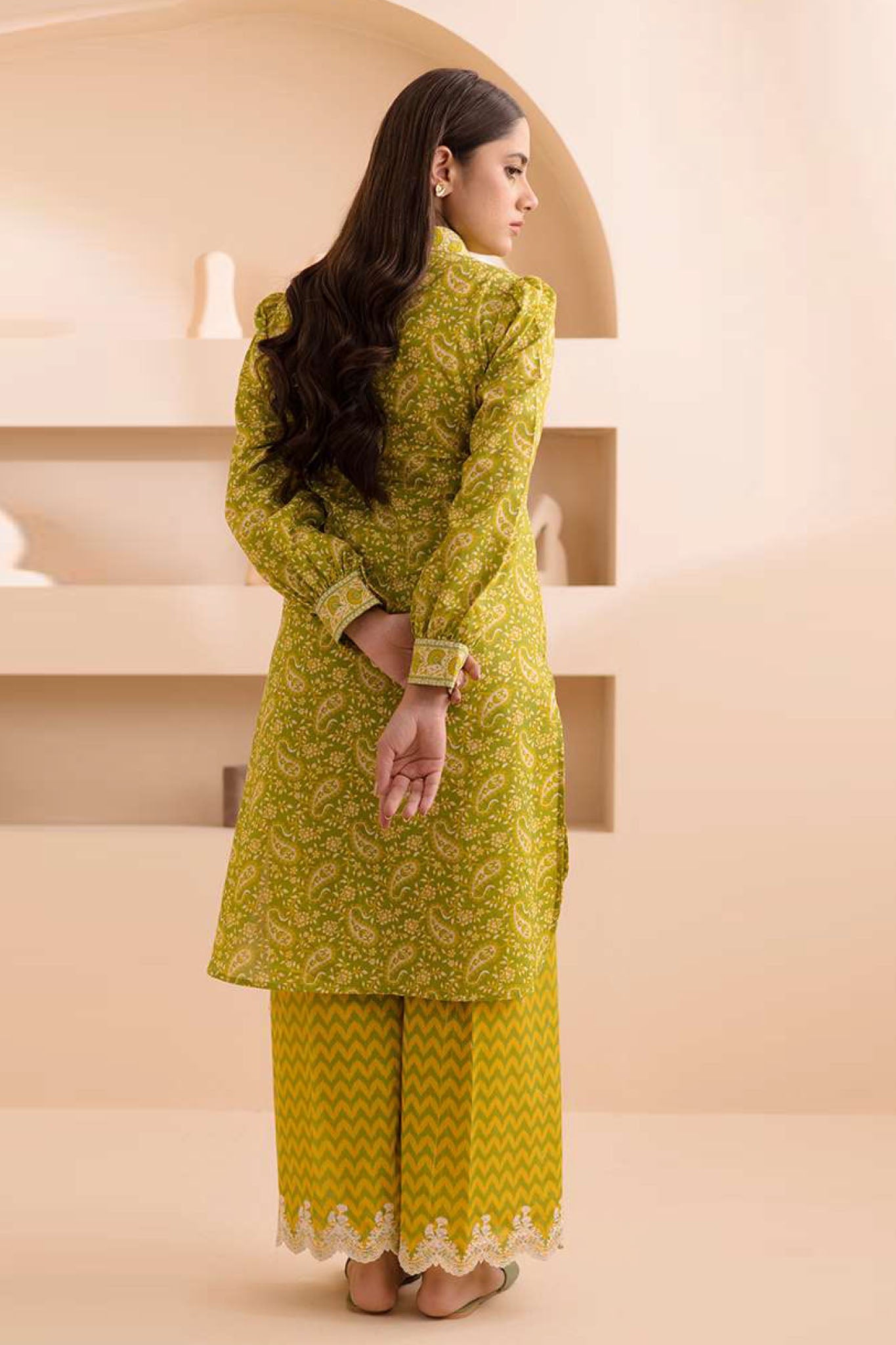 Zellbury Unstitched 2 Piece Lawn Vol-06 Collection'2025-WUS-0236