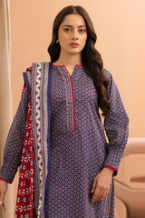 Zellbury Unstitched 3 Piece Lawn Vol-04 Collection'2025-WUS-0246