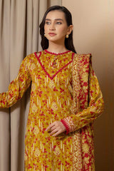 Zellbury Unstitched 3 Piece Lawn Vol-04 Collection'2025-WUS-0247