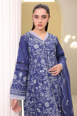 Zellbury Unstitched 3 Piece Summer Lawn Vol-02 Collection'2025-WUS-0297