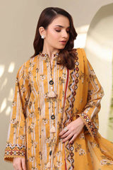 Zellbury Unstitched 3 Piece Lawn Vol-06 Suit-WUS-0315