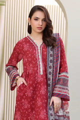 Zellbury Unstitched 3 Piece Lawn Vol-06 Collection'2025-WUS-0316