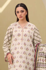 Zellbury Unstitched 3 Piece Lawn Vol-06 Suit-WUS-0327