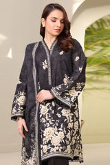 Zellbury Unstitched 3 Piece Lawn Vol-04 Collection'2025-WUS-0331