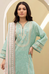 Zellbury Unstitched 3 Piece Lawn Vol-04 Collection'2025-WUS-0341