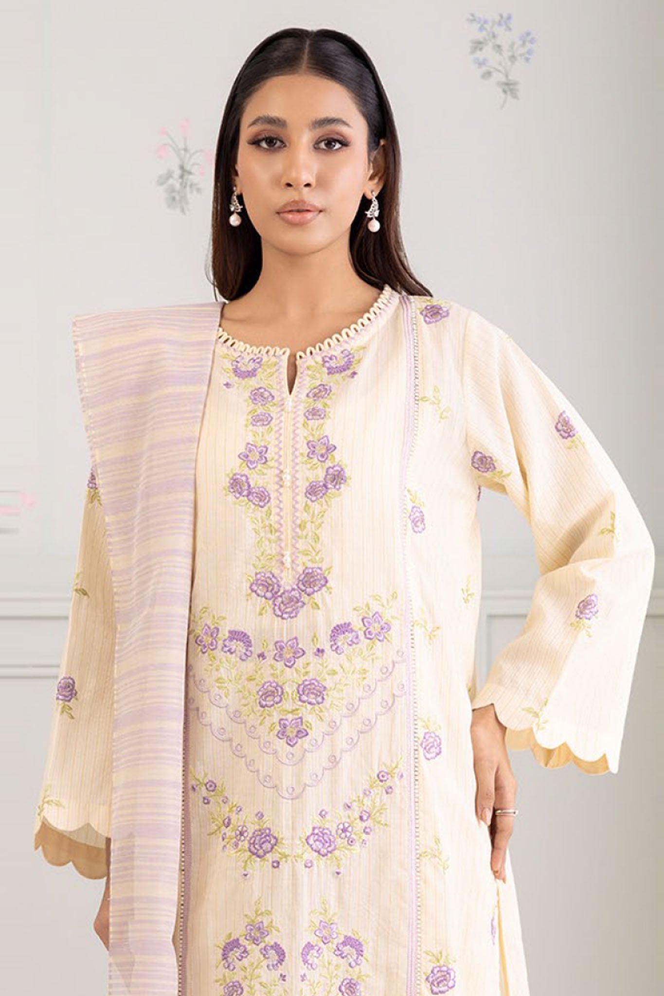 Zellbury Unstitched 3 Piece Lawn Vol-04 Collection'2025-WUS-0345
