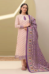 Zellbury Unstitched 3 Piece Lawn Vol-06 Suit-WUS-0387