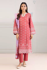 Zellbury Unstitched 3 Piece Lawn Vol-06 Suit-WUS-0517