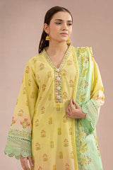 Zellbury Unstitched 3 Piece Lawn Vol-06 Suit-WUS-0518