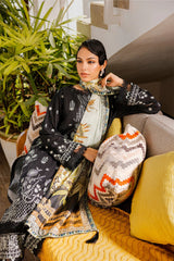 Zellbury Unstitched 3 Piece Chikankari Vol-02 Collection'2025-WUS-0801