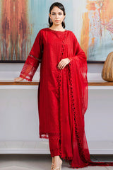 Zellbury Unstitched 3 Piece Chikankari Vol-02 Suit-WUS-0802