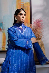 Zellbury Unstitched 3 Piece Chikankari Vol-02 Suit-WUS-0815