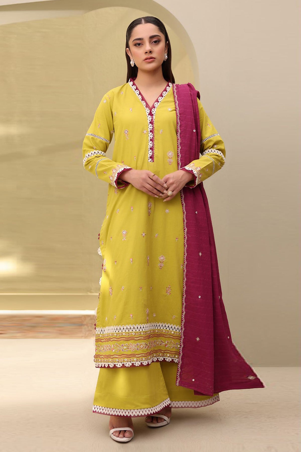 Zellbury Unstitched 3 Piece Lawn Vol-04 Collection'2025-WUS-0819