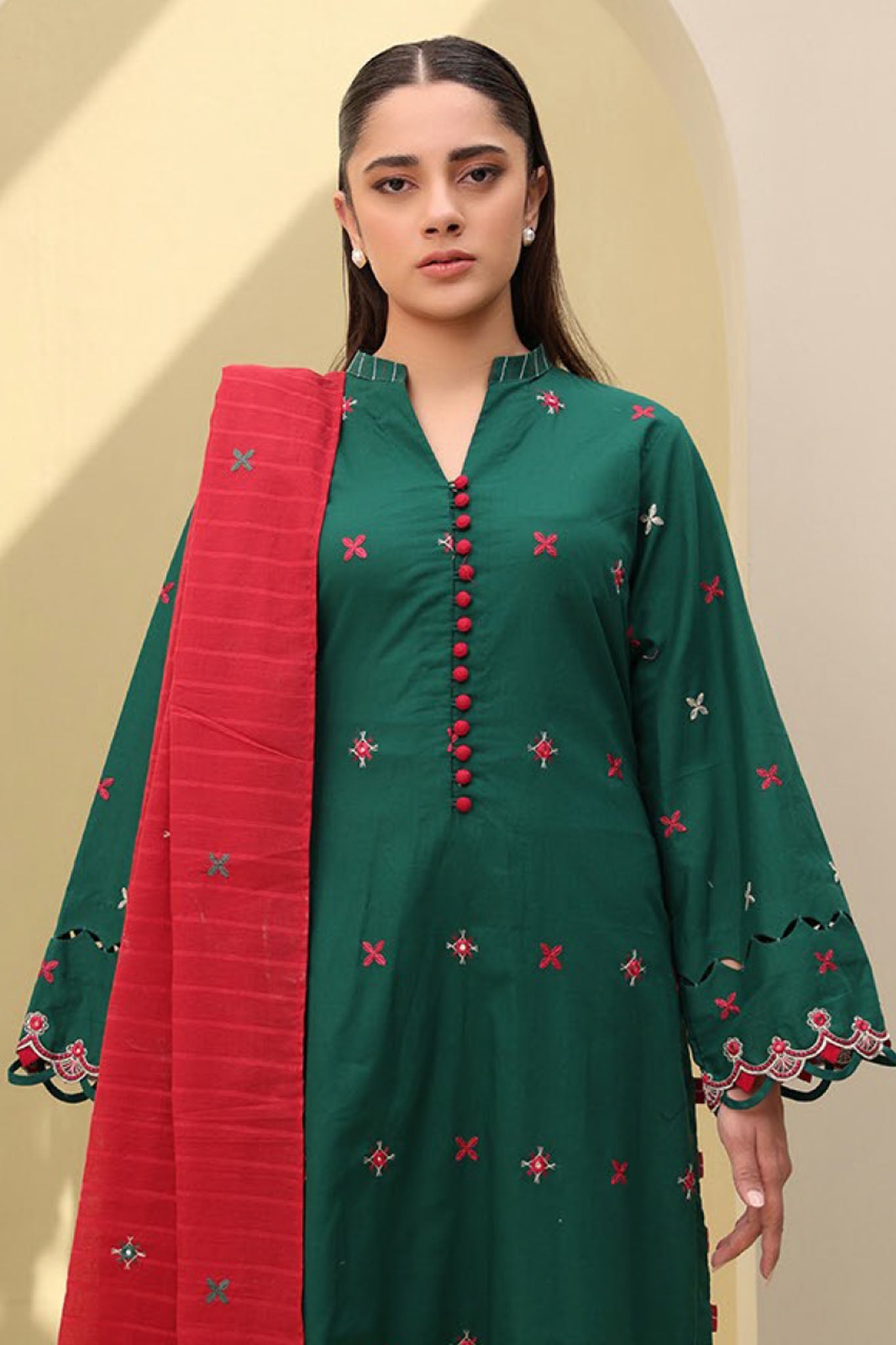 Zellbury Unstitched 3 Piece Lawn Vol-04 Collection'2025-WUS-0821