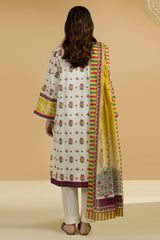 Zellbury Unstitched 2 Piece Lawn Suit-WUS-25702