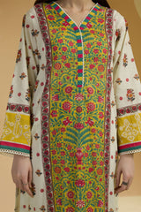 Zellbury Unstitched 2 Piece Lawn Suit-WUS-25702