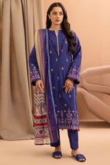 Zellbury Unstitched 3 Piece Lawn Suit-WUS-30070