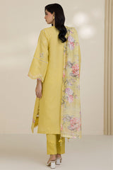 Zellbury Unstitched 3 Piece Lawn Suit-WUS-30599