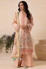 Zellbury Unstitched 3 Piece Lawn Suit-WUS-30606