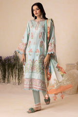 Zellbury Unstitched 3 Piece Lawn Suit-WUS-30612