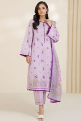 Zellbury Unstitched 3 Piece Lawn Suit-WUS-30682