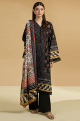 Zellbury Unstitched 2 Piece Lawn Suit-WUS-25704
