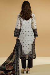 Zellbury Unstitched 2 Piece Lawn Suit-WUS-25705