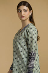 Zellbury Unstitched 2 Piece Lawn Suit-WUS-25708